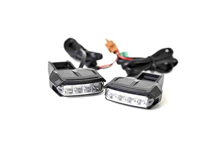 4型 前期後期用 KOSO製LEDフロントポジ付きLEDウィンカー KOSO LED DAY LIGHT KIT【シグナスX4型】フロント左右【ホワイト